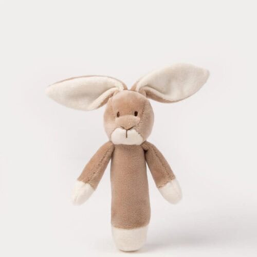 Peets Baby boutique 16 rammelaar konijn bruin teddykompaniet